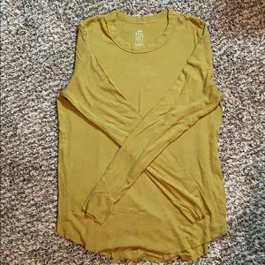 Aerie Real Soft Ribbed Long Sleeve T-Shirt